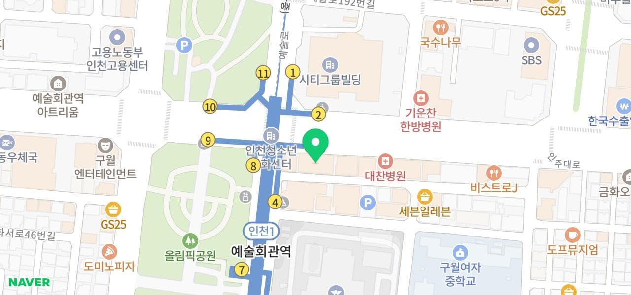 병원에 오실 땐, 이곳에 주차하세요. 이미지 7